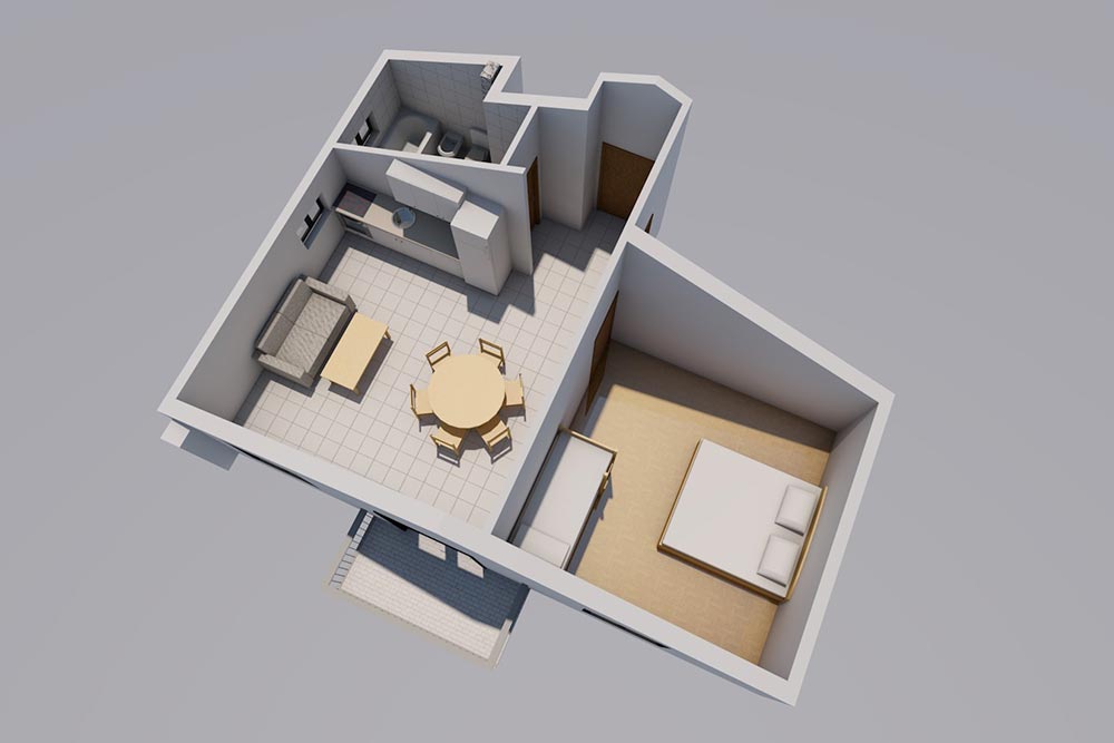 Apartment S3-A floorplan